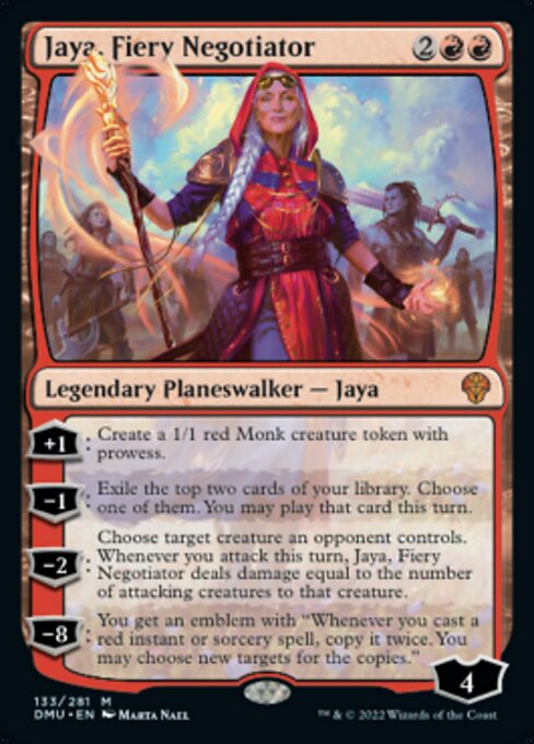 Jaya, Fiery Negotiator - 133 /281 - Mythic - FOIL 