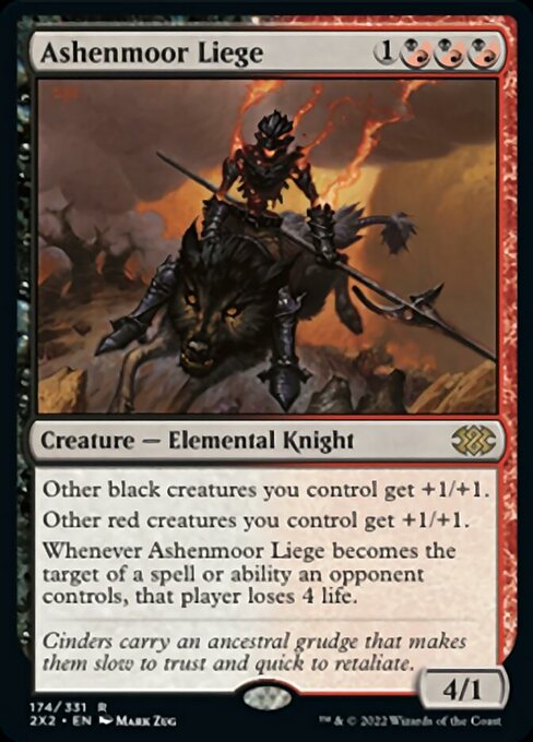 Ashenmoor Liege 174 /331 - Rare Double Masters 2022