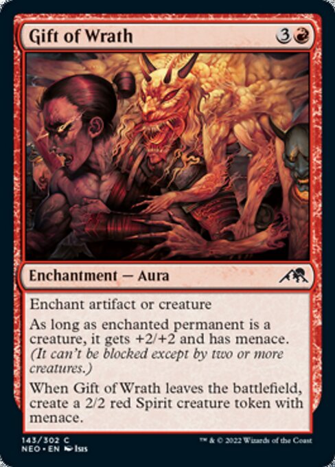 Gift of Wrath 143/302 -  Kamigawa Neon Dynasty CONNN