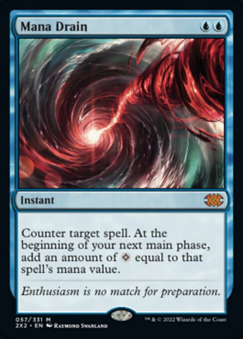 Mana Drain 57 /331 - Mythic Double Masters 2022