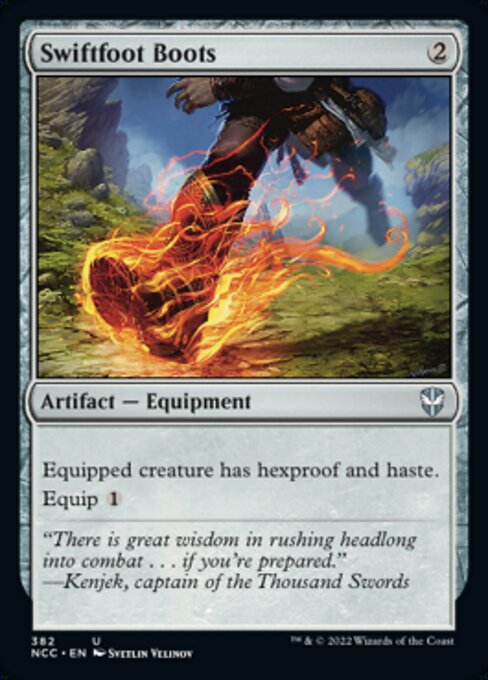 Swiftfoot Boots #382 -  New Capenna Commander
