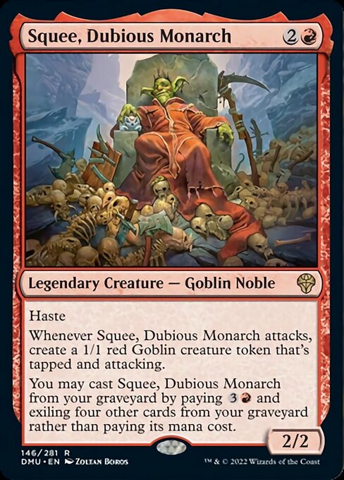 Squee, Dubious Monarch - 146 /281 - Rare - FOIL 