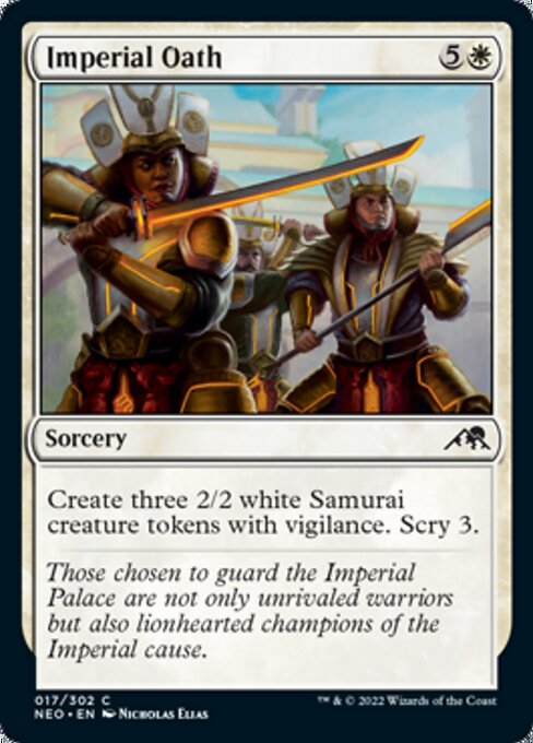 Imperial Oath 17/302 -  Kamigawa Neon Dynasty CONNN