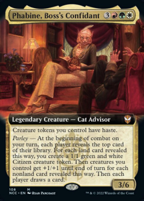 EXTENDED Phabine, Boss's Confidant #108 -  New Capenna Commander