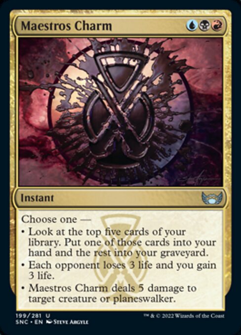 Maestros Charm 199/281 - Uncommon   Streets of New Capenna