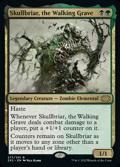 Skullbriar, the Walking Grave 277 /331 - Rare Double Masters 2022