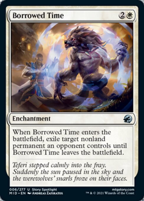 6Borrowed Time 6/277 Uncommon - Midnight Hunt