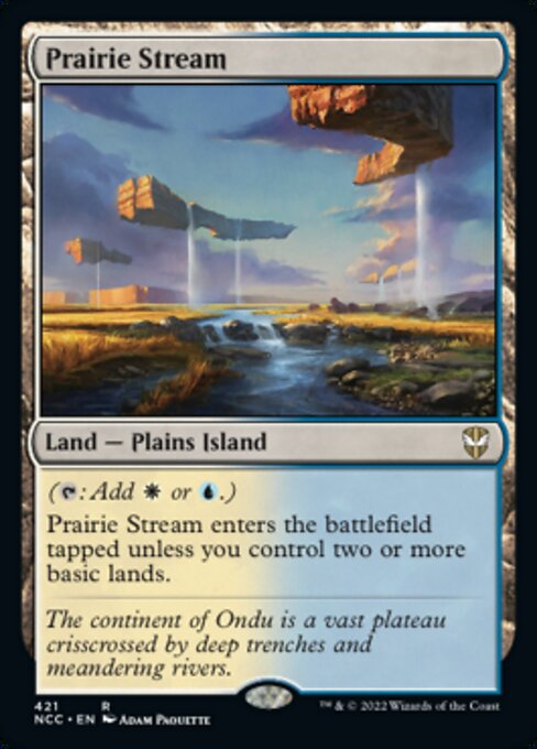 Prairie Stream #421 -  New Capenna Commander