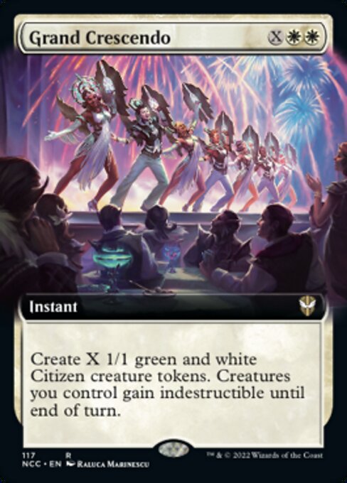 EXTENDED Grand Crescendo #117 -  New Capenna Commander