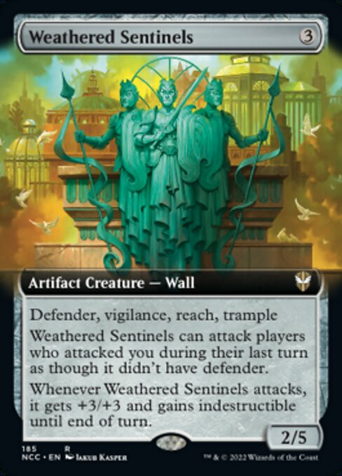 EXTENDED Weathered Sentinels #185 -  New Capenna Commander