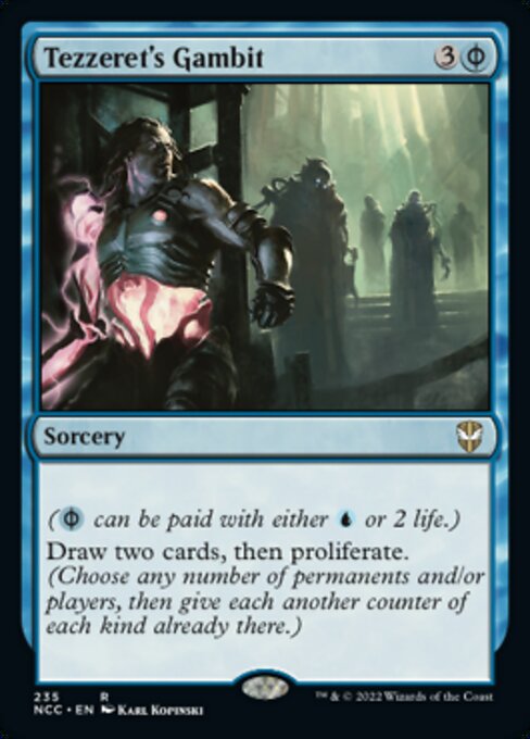 Tezzeret's Gambit #235 -  New Capenna Commander
