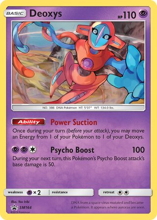 Deoxys - Sm164 - Holo Promo