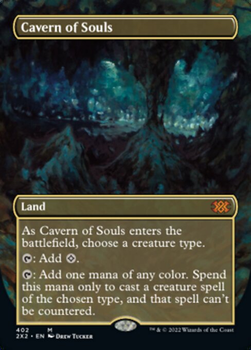 BORDERLESS Cavern of Souls 402# - Mythic Double Masters 2022