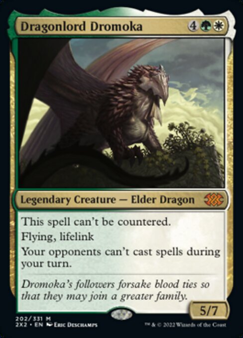 Dragonlord Dromoka 202 /331 - Mythic Double Masters 2022