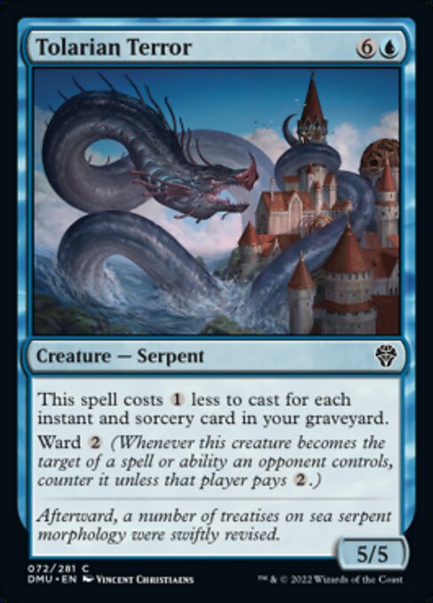 Tolarian Terror - 72 /281 - Common - FOIL 