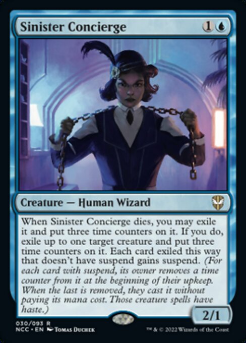 Sinister Concierge 30/93 -  New Capenna Commander