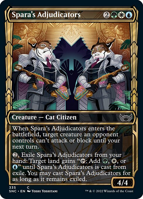 SHOWCASE Spara's Adjudicators  #335 - Streets of New Capenna