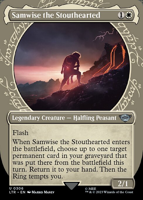 SHOWCASE Samwise the Stouthearted #306  - Uncommon Lord of the Rings: Tales of Middle-Earth