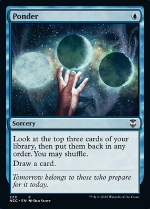 Ponder #229 -  New Capenna Commander