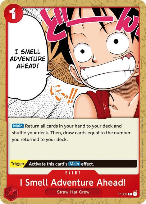 I Smell Adventure Ahead - P-002 - Promotional Pack 2022