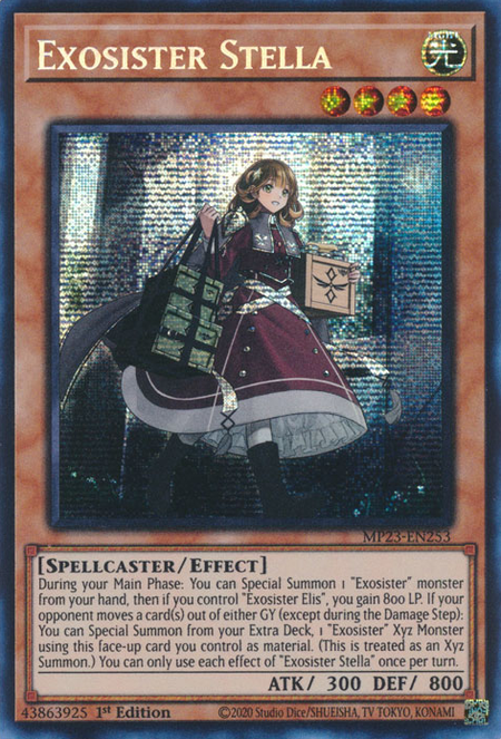 Exosister Stella - MP23-EN253 - Secret Rare 1st Edition