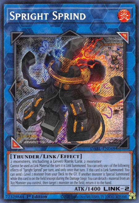 Spright Sprind - DABL-EN048 - Secret Rare 1st Edition