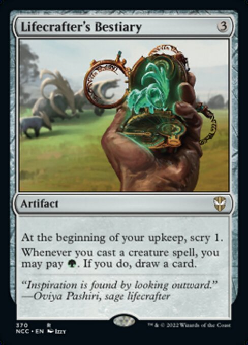 Lifecrafter's Bestiary #370 -  New Capenna Commander