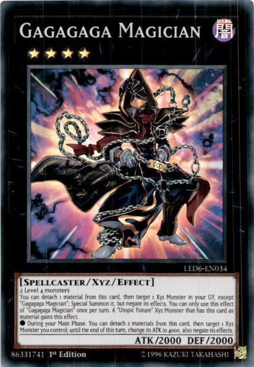 Gagagaga Magician - LED6-EN034 - Super Rare-Cherry Collectables