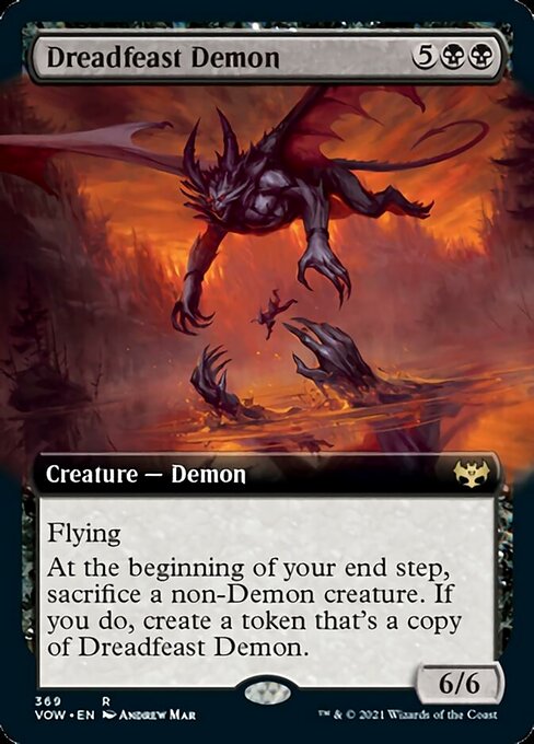 Extended Dreadfeast Demon - 369 - Rare Crimson Vow