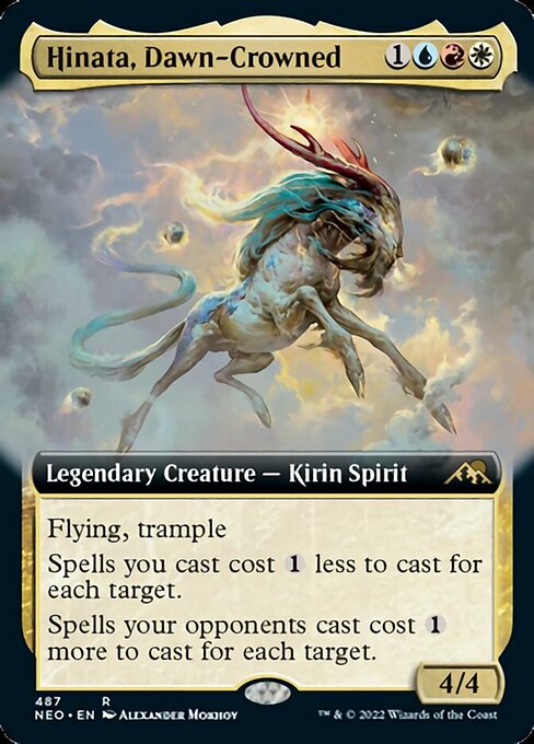 EXTENDEDHinata, Dawn-Crowned 487 -  Kamigawa Neon Dynasty