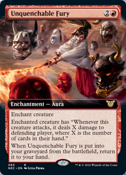 Unquenchable Fury 63 - Kamigawa Neon Dynasty Commander