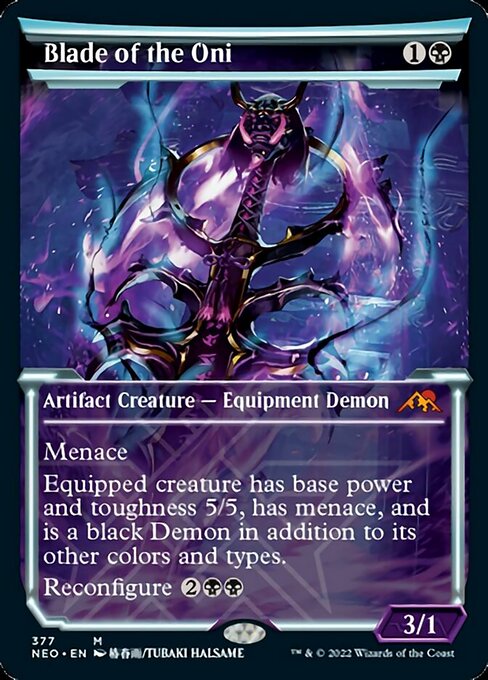 SHOWCASEBlade of the Oni 377 -  Kamigawa Neon Dynasty