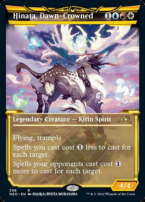 SHOWCASEHinata, Dawn-Crowned 398 -  Kamigawa Neon Dynasty