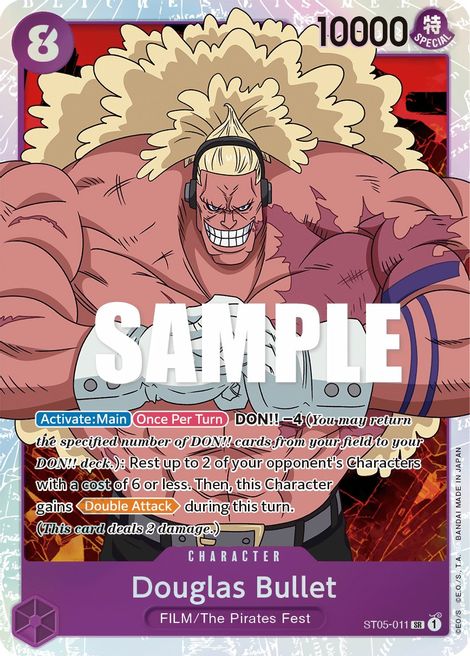 Douglas Bullet - ST05-011 - Super Rare - Starter Deck 5 Film Edition