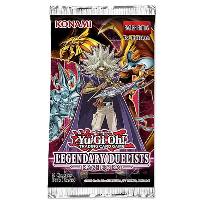 YU-GI-OH! TCG Legendary Duelists 7: Rage of Ra Booster Pack-Cherry Collectables