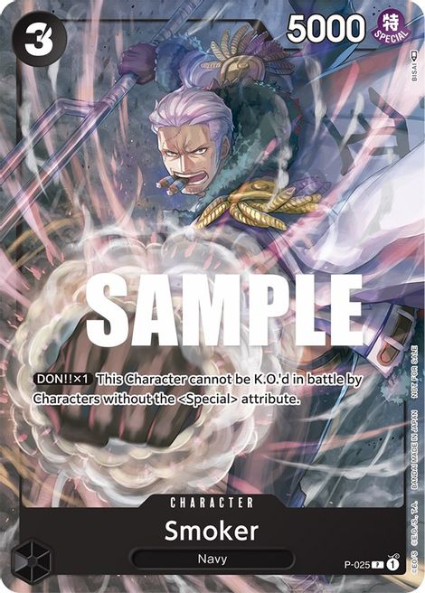 Smoker - P-025 - Pre Release Promo