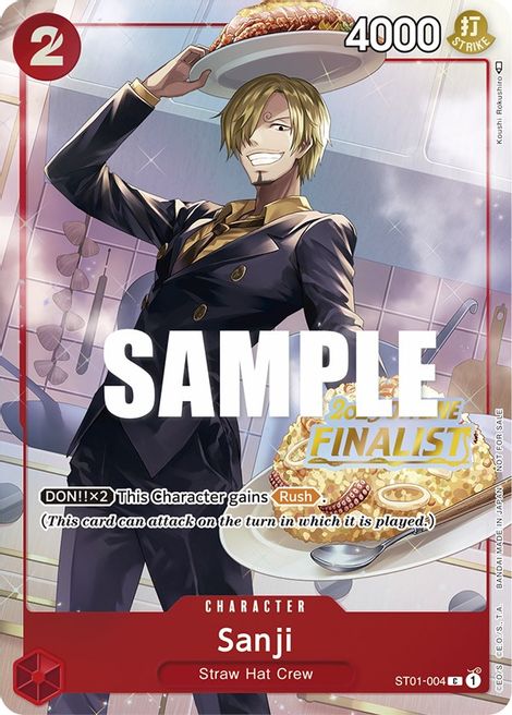 Sanji - ST01-004 - Common - 2023 Offline Finalist Promo