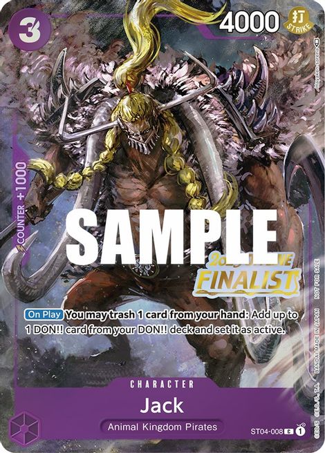 Jack - ST04-008 - Common - 2023 Offline Finalist Promo