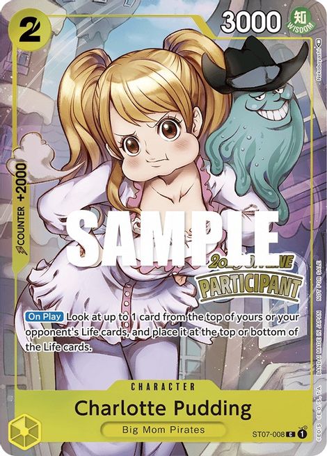 Charlotte Pudding St07-008 - 2023 Offline Participant Stamp Promo