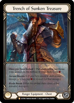 Extended Art Trench Of Sunken Treasure - Out094 - Legendary Outsiders