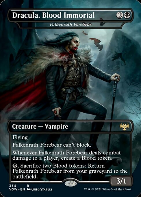 Dracula, Blood Immortal (Falkenrath Forebear) - 334 -  Crimson Vow