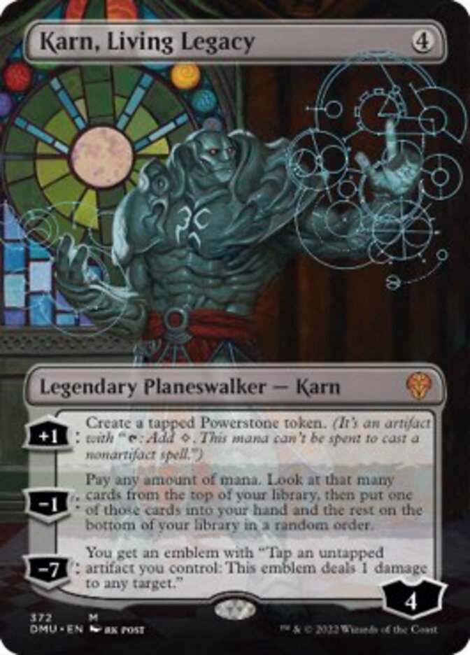 Karn, Living Legacy - 372# - Mythic - BORDERLESS 