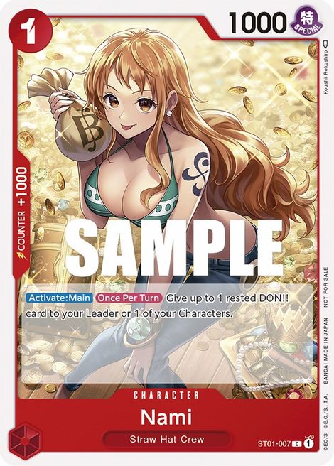 Nami - ST01 -007 - Tournament Pack Vol. 3 Participant Promo