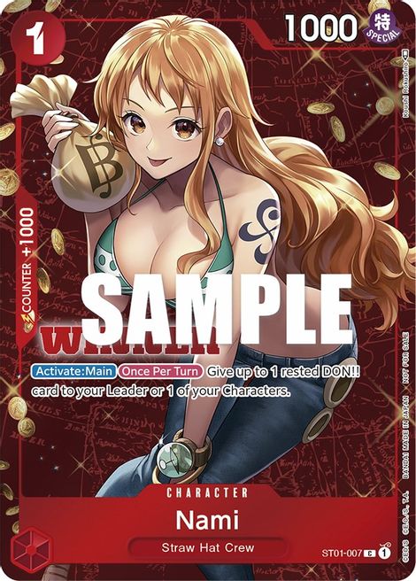 Nami - ST01-007 - Common - Tournament Pack Vol. 3 Winner Promo