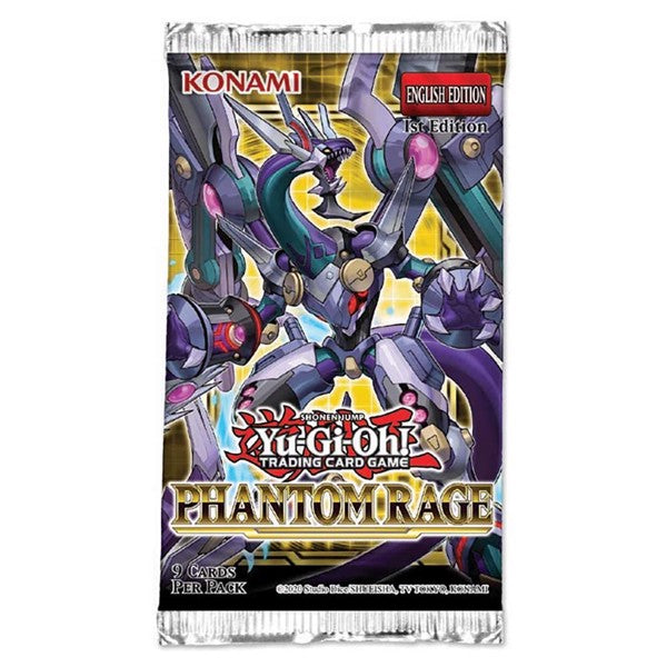 YU-GI-OH! TCG Phantom Rage Booster Pack-Cherry Collectables