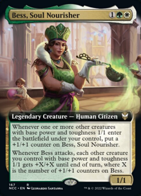 EXTENDED Bess, Soul Nourisher #167 -  New Capenna Commander