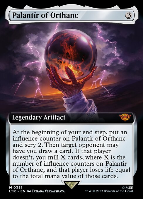 EXTENDED Palantír of Orthanc #381  - Mythic Lord of the Rings: Tales of Middle-Earth