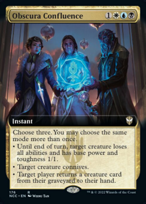 EXTENDED Obscura Confluence #176 -  New Capenna Commander