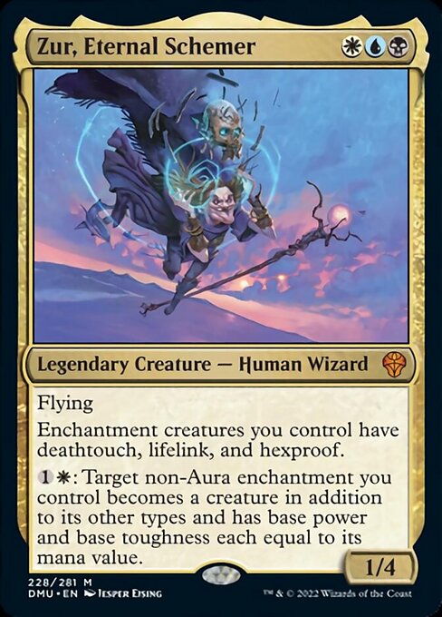 Zur, Eternal Schemer - 228 /281 - Mythic - FOIL 