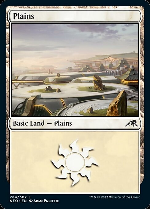 Plains 284/302 -  Kamigawa Neon Dynasty CONNN